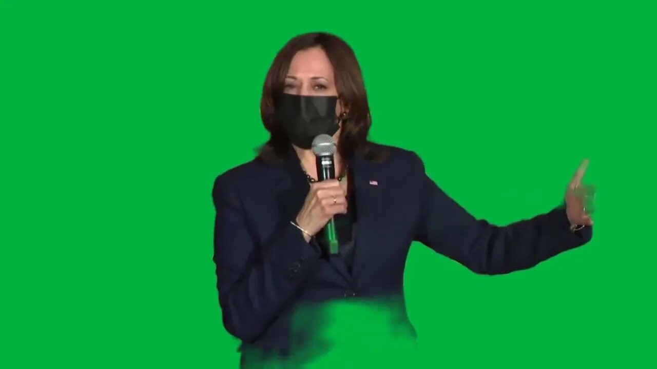 Green Screen – 'Help is here' VP Harris