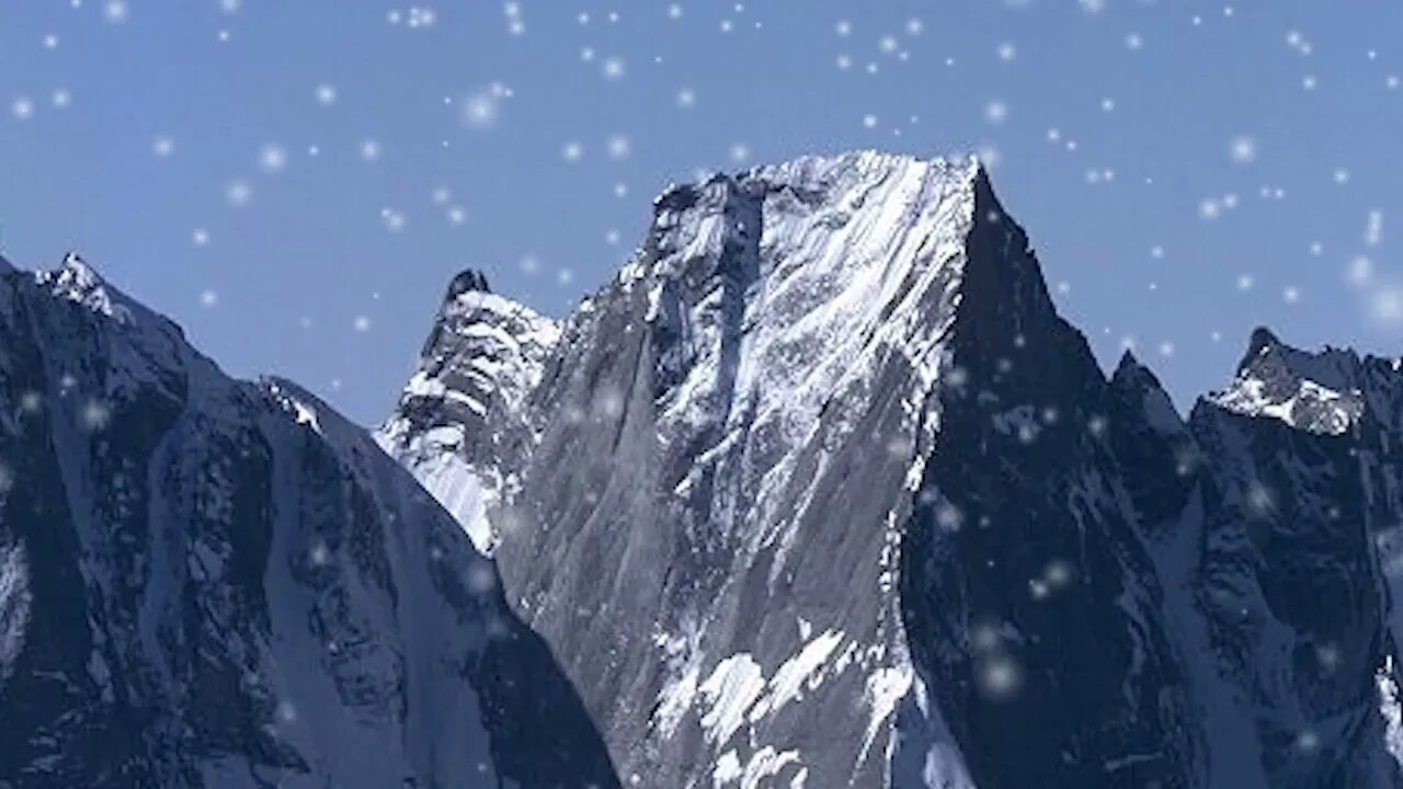 Snowy Serenity Capturing the Tranquility of a Snowy Landscape