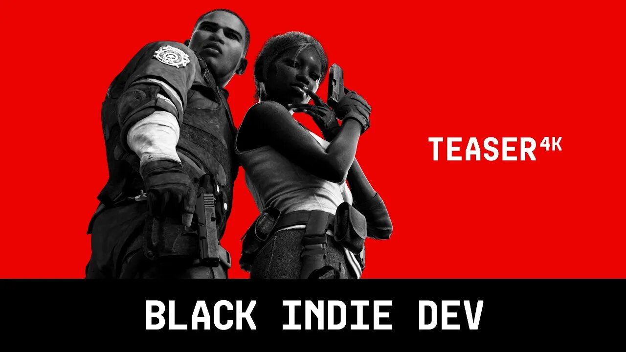 Teaser For Survival Horror Game With Black Heroes By Black Game Developer #b1 #newblackmedia