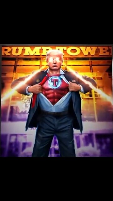 Trump, AMERICA NEEDS A SUPERHERO