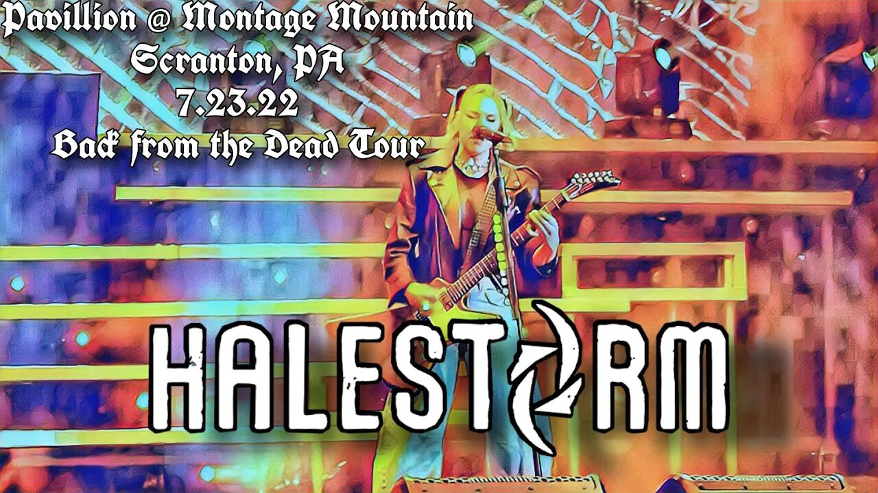 Halestorm @ The Pavilion at Montage Mountain, Scranton, PA 7.23.22