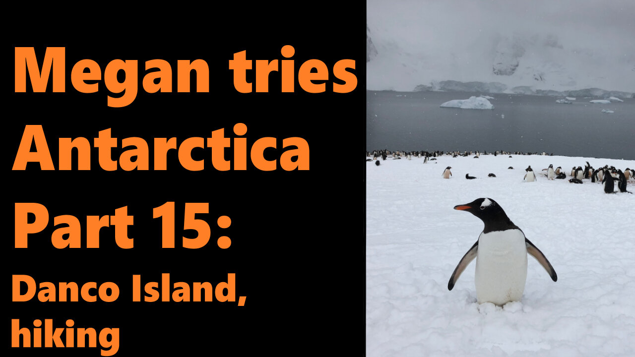 Megan Tries Antarctica, Part 15: Danco Island, Hiking