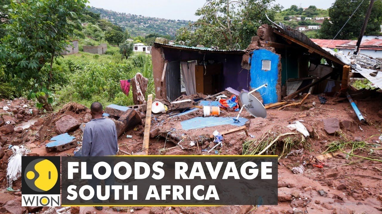 SOUTH AFRICA'S DURBAN AREA HIT BY DEADLY FLOODS, 60 DEAD AND DOZENS MISSING | WORLD NEWS | WION