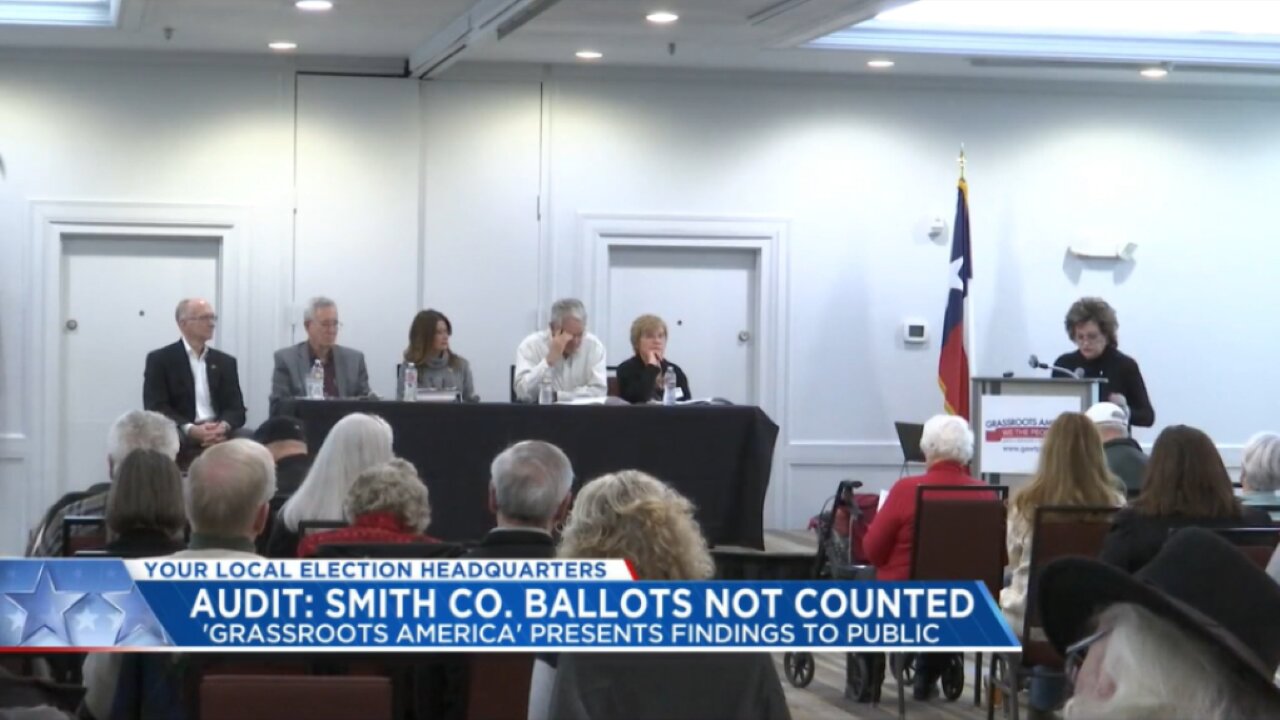 Smith County, TX: 2020 Absentee Ballots Not Counted