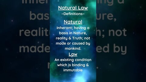 Natural Law