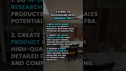 3 steps to succeeding on Amazon