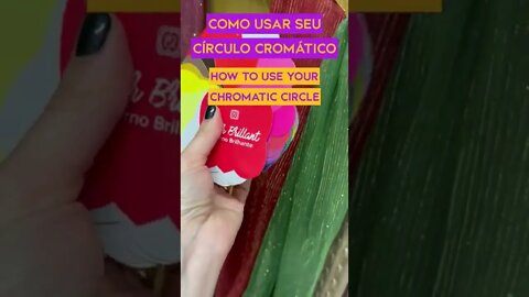 Como Usar Seu Círculo Cromático #Shorts