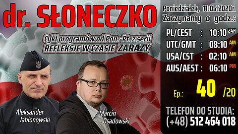 dr SŁONECZKO - Olszański, Osadowski NPTV (11.05.2020)
