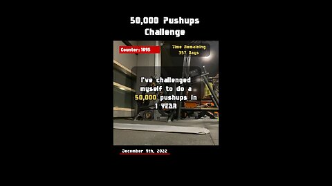 50K pushups challenge- Workout 9