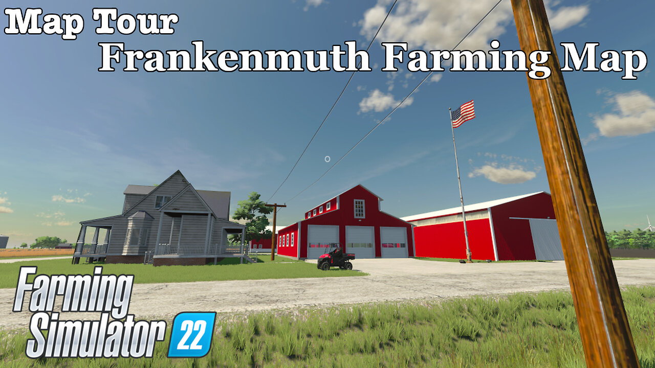 Map Tour | Frankenmuth Farming Map | Farming Simulator 22