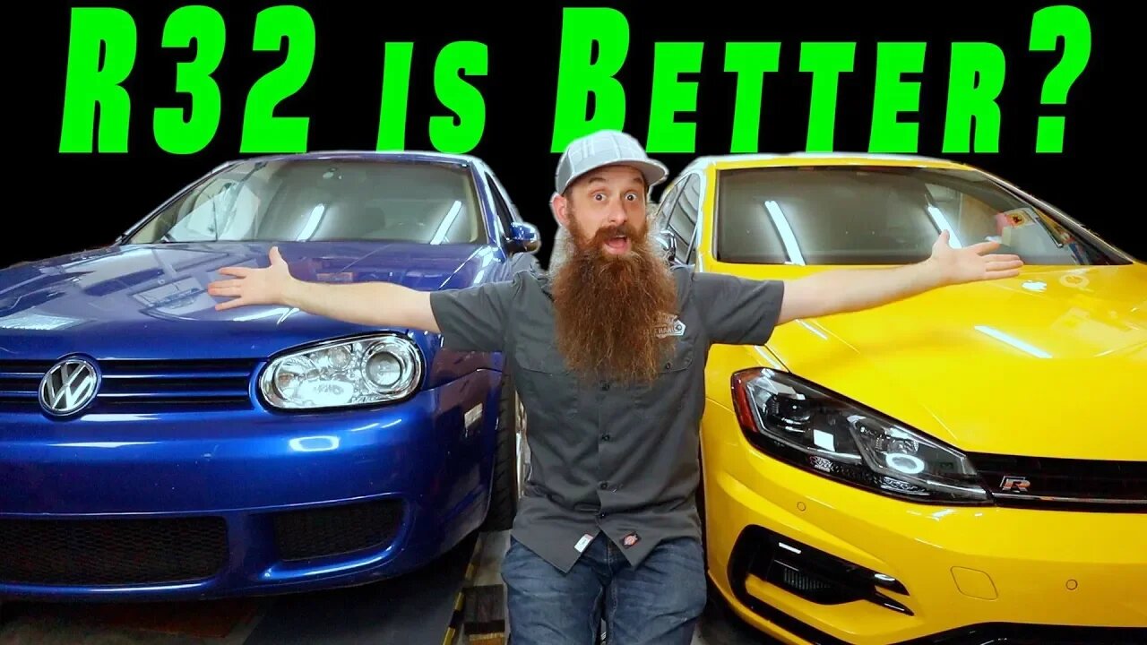 Why the R32 is BETTER than the Golf R (Mk4 R32 vs Mk7.5 R)