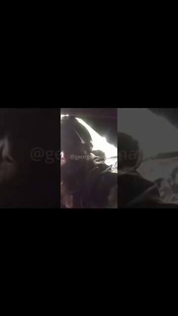 #Georgian hide from #Russian artillery #ukrainwar