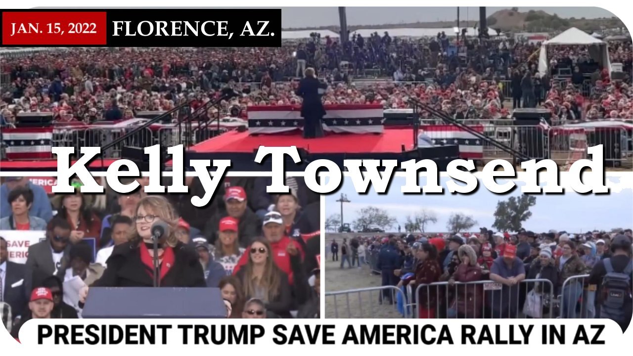 Kelly Townsend at Trump's election fraud rally in Florence Arizona 1/15/2022