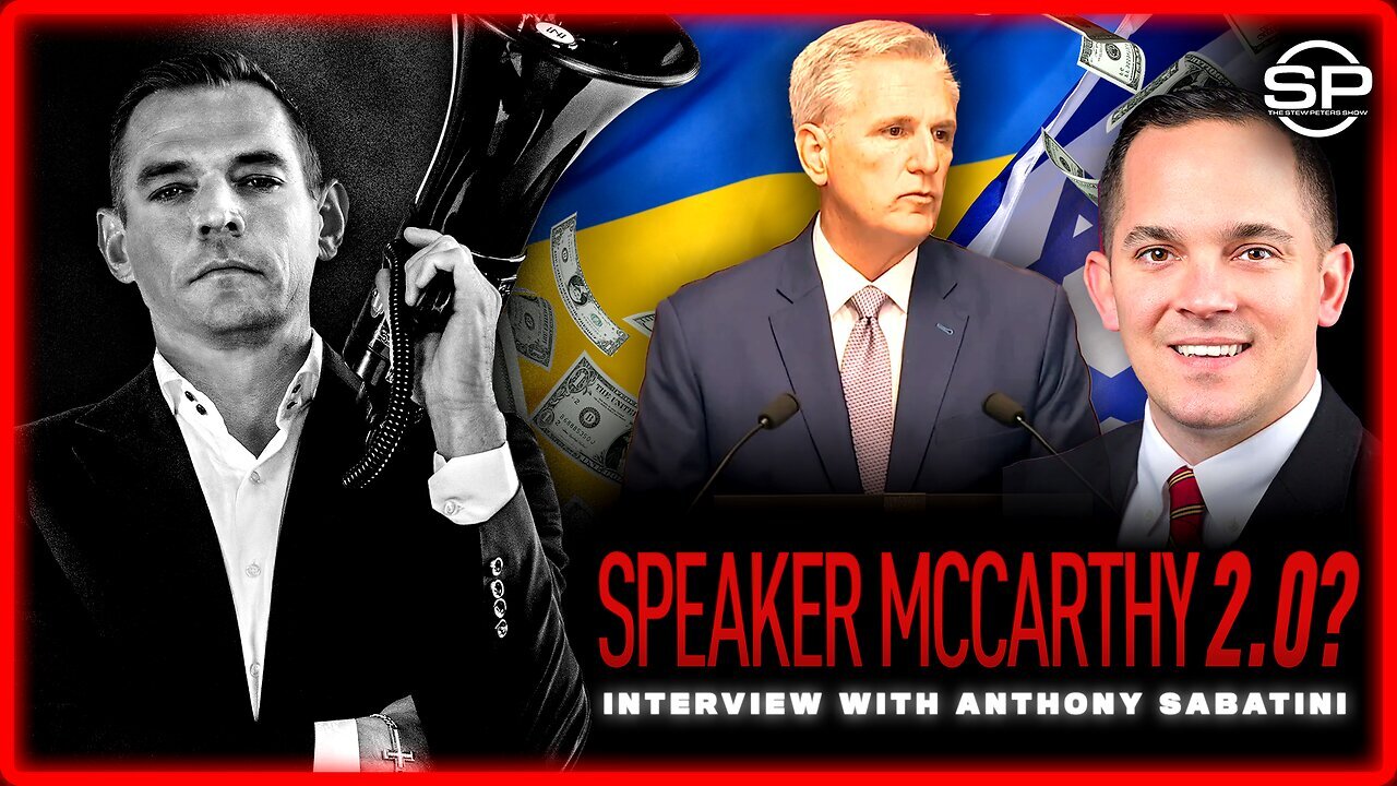 RINOS Plot To Bring Back McCarthy To Fund Israeli War: McCarthy Signals He's Open To The Idea