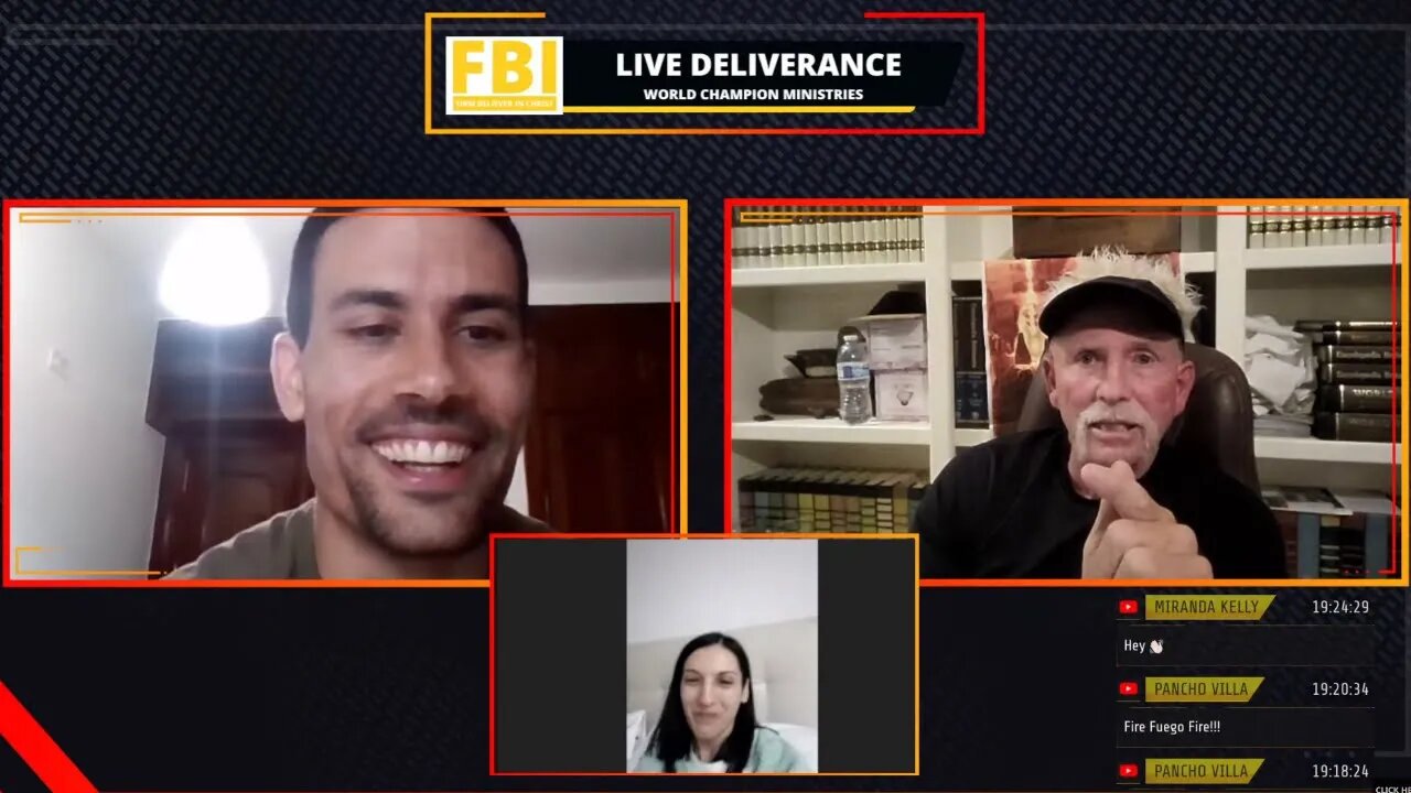 LIVE DELIVERANCE SATURDAY AT 7PM PACIFIC