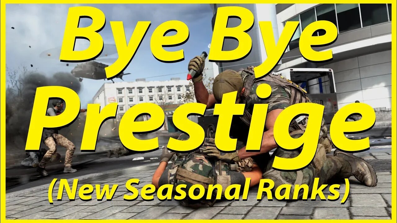 New Seasonal Ranking System in Modern Warfare