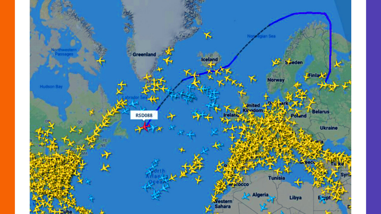 High Profile Plane From Russia Headed To DC