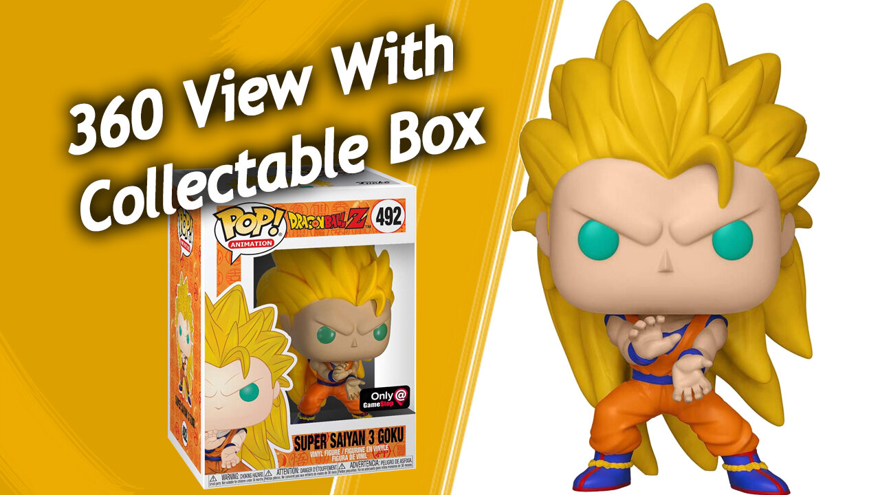 Super Saiyan 3 Goku #492 DragonBall Z Animation Pop, Collectables, 360 View, Product Links