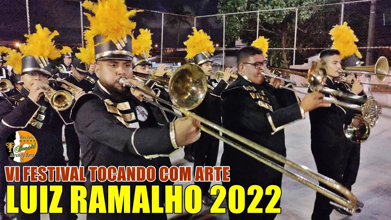 ENTRADA DA BM. LUIZ RAMALHO 2022 NO VI FESTIVAL TOCANDO COM ARTE 2022 NO MUNICÍPIO DE JOÃO PESSOA-PB