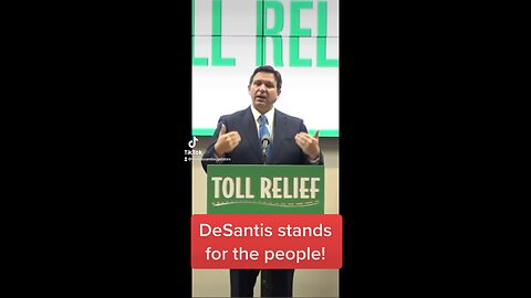 DeSantis stands for his constituents 👏