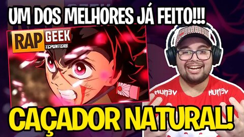 REACT NATURAL | CAÇADOR | Kimetsu no Yaiba| Demon Slayer #ParodiAnime