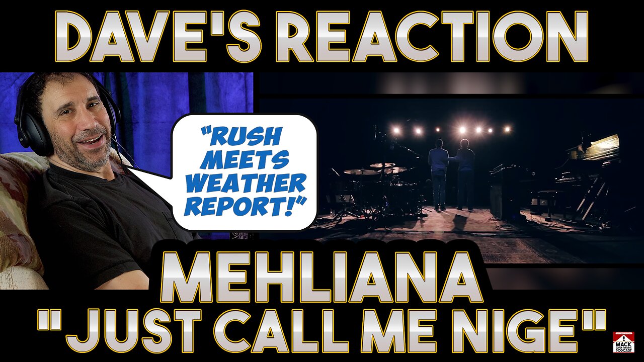 Dave's Reaction: Mehliana — Just Call Me Nige