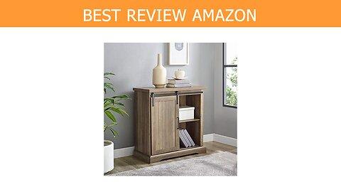 WE Furniture AZF32ALGRDRO Buffet Rustic Review