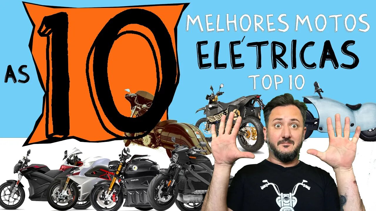 MOTO CUSTOM ELÉTRICA? As 10 melhores MOTOS ELÉTRICAS (TOP 10)