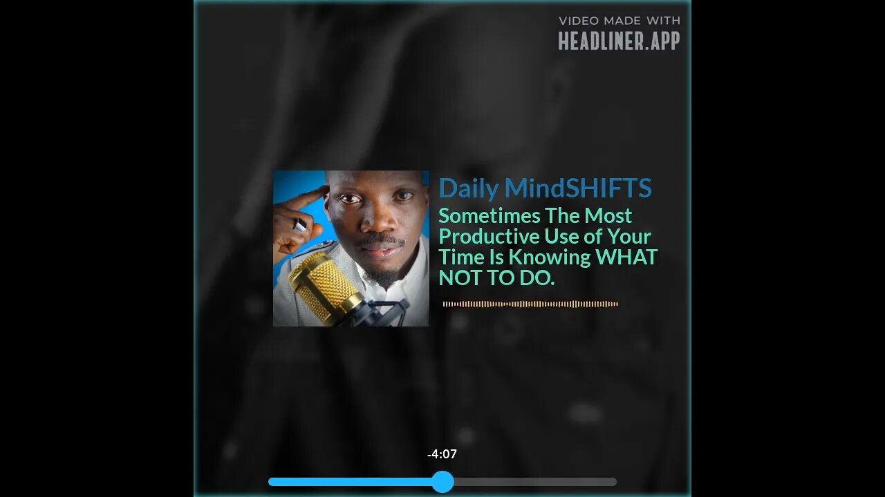 Daily MindSHIFTS Episode 102