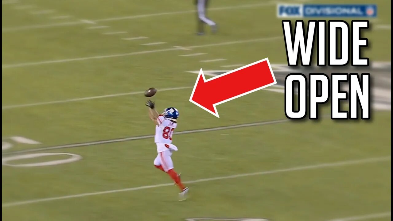 NFL Biggest Wide Open Pass Drops