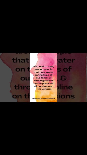 Hang with People Who Support You