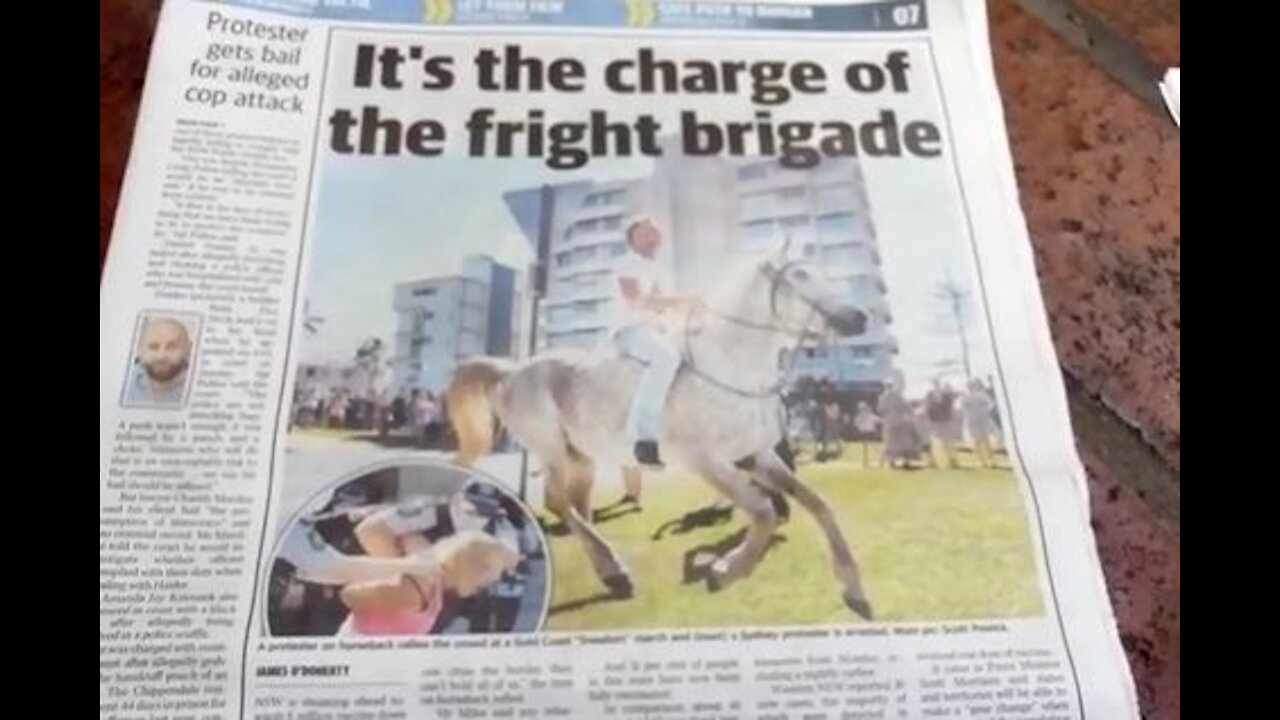 Sydney paper puts heart and soul into symbolic pale horses, blue dogs and more