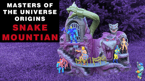 Snake Mountain - Masters of the Universe Origins - Unboxing and Review