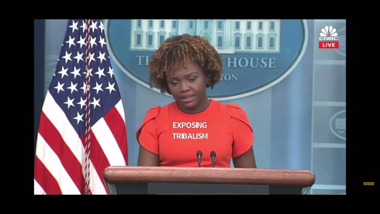 Karine Jean Pierre Struggling as she gives a non answer