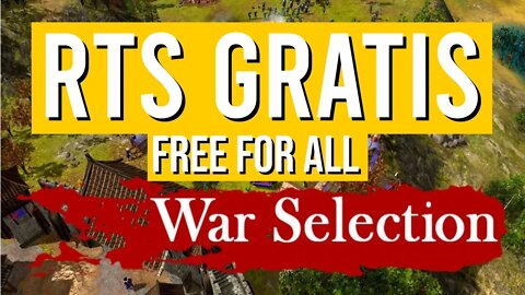 War Selection gameplay melhor jogo de estrategia gratuito