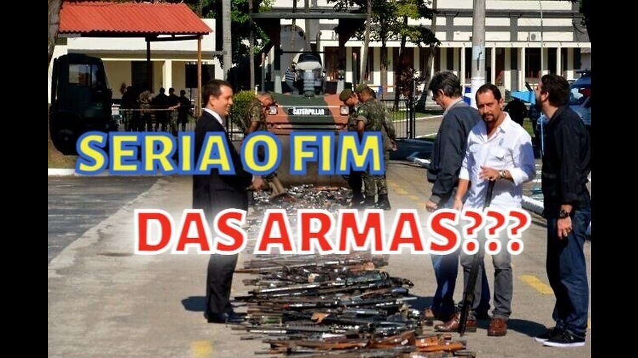 SERÁ O FIM DAS ARMAS!