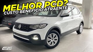 VOLKSWAGEN T-CROSS SENSE 1.0 TSI 2021 É O MELHOR CARRO PCD? PREÇO, CONSUMO E DETALHES Fastcarview