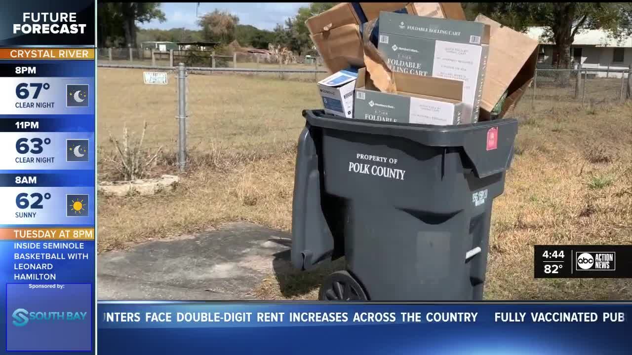 Polk County declares state of emergency over trash removal