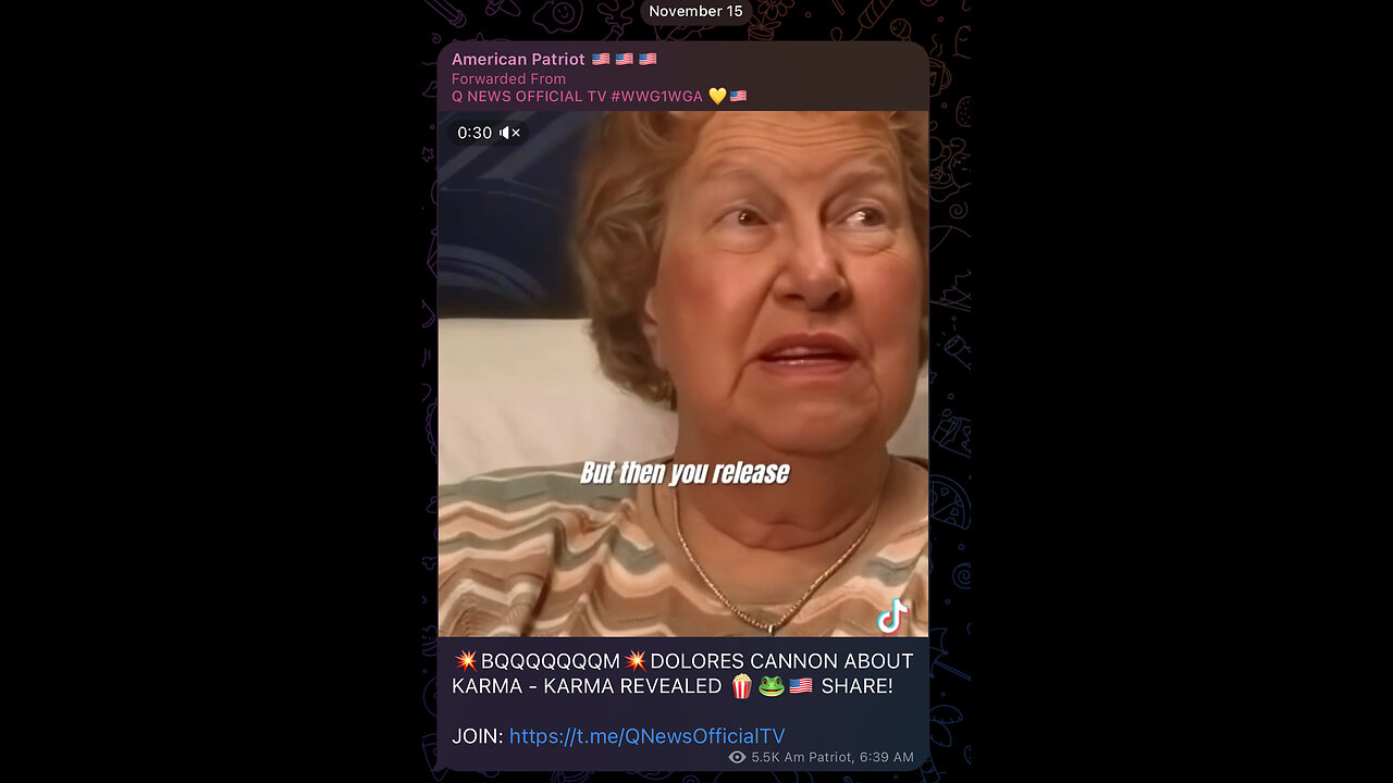 💥BQQQQQQQM💥DOLORES CANNON ABOUT KARMA - KARMA REVEALED 🍿🐸