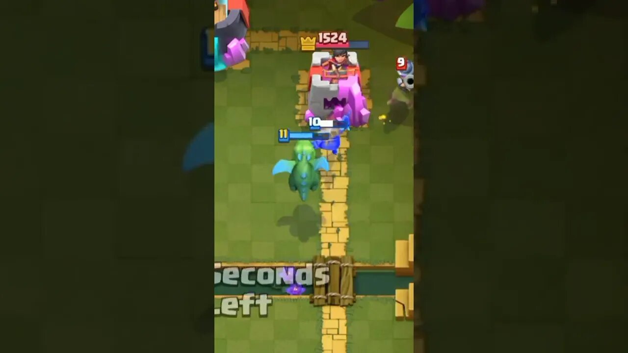 Prediction Series [1] - Can Mini Pekka and Baby Dragon destroy the building - Clash Royale