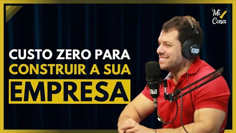 JÁ imaginou COMEÇAR UMA EMPRESA DO ZERO e construir o estabelecimento SEM CUSTO? | Cortes do Mi Casa