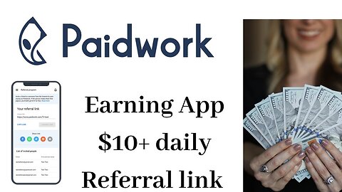 How TO Earn Money In Paidwork