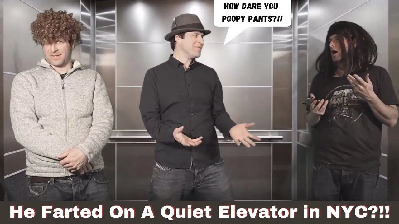 The Elevator Fart, He Who Smelt It Dealt It!!