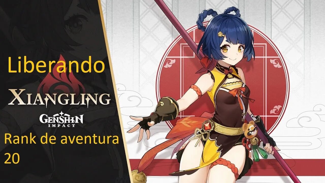 (Genshin) RA 20 pegando a Xiangling, mostrando as manhas do abismo