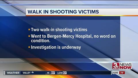 Two walk-in shooting victims at Bergen-Mercy