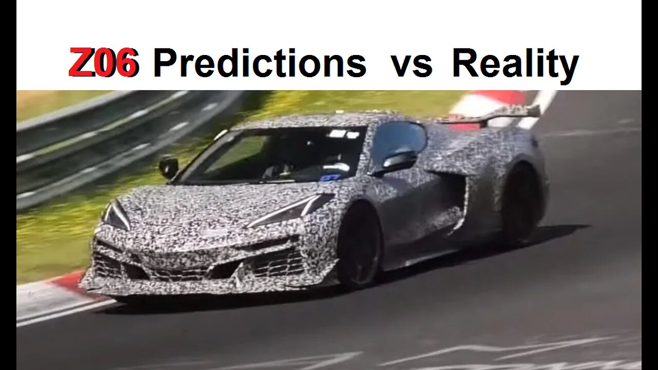 C8 Z06 News Predictions -vs- Reality * GRADE the news media * Z06 features reviewed