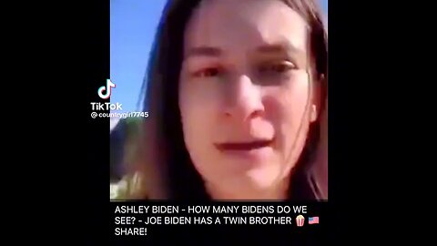 Ashley Biden Said Her GrandFather Joe Has Been Dead For Years And That's His Twin Playing Him