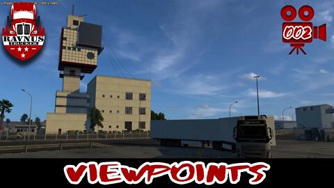 【View Points】【Ep.02】Segunda view point, só que agora no ETS2 no porto de Valencia