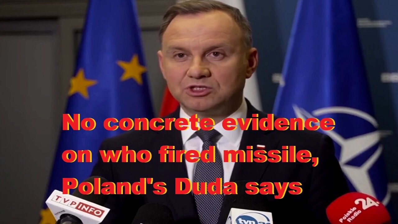 Poland FM States No Concrete Evidence Yet On Who Fired Missile that killed 2 people