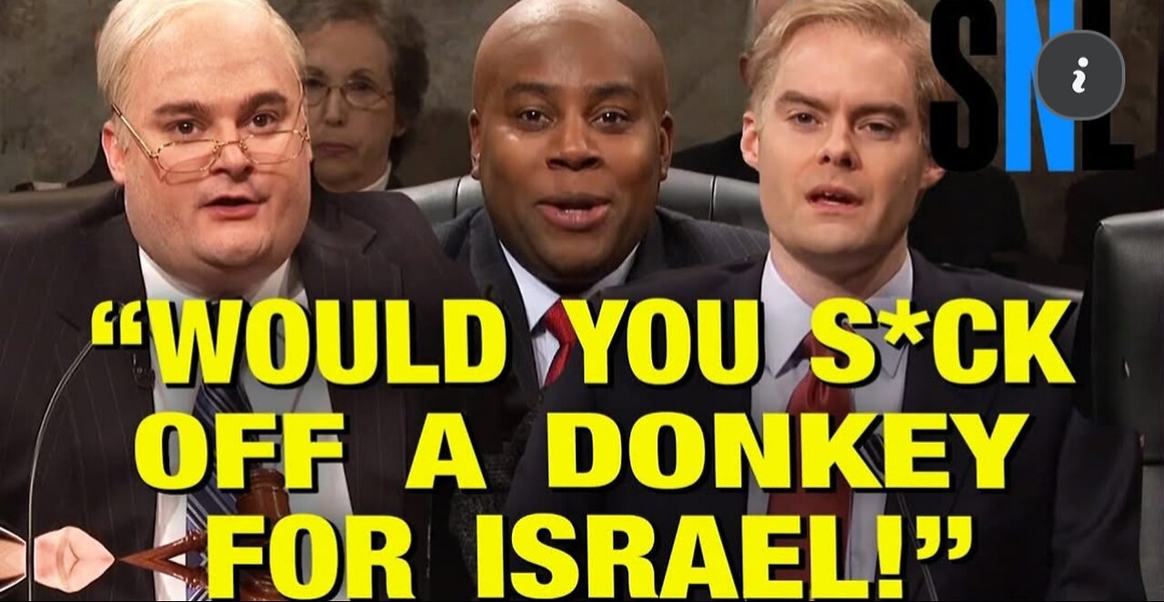 SNL BANNED Sketch About Israel Control Of U.S. Politicians!